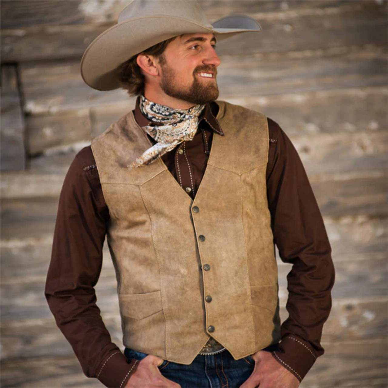 western dress vest